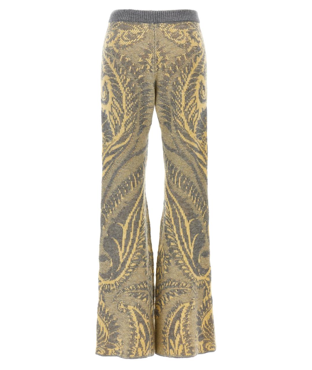 ETRO Мульти шерстяные прямые брюки, фото 2