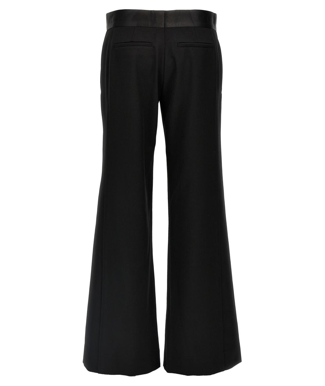VICTORIA BECKHAM Черные брюки широкие, фото 2