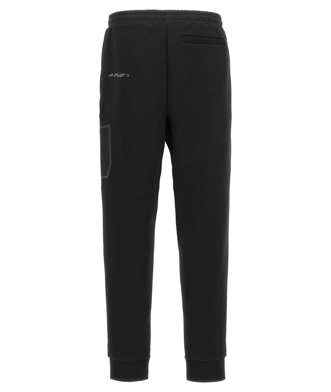 HUGO BOSS Черные хлопковые повседневные брюки, фото 2