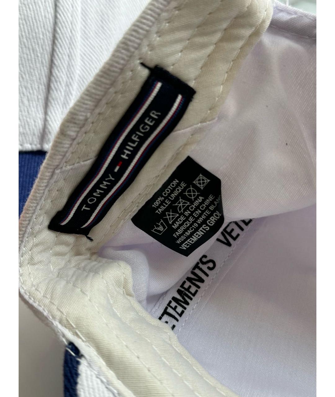 VETEMENTS Белая кепка/бейсболка, фото 5
