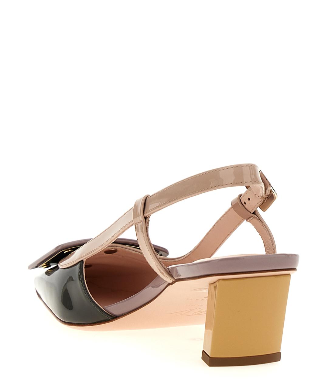 ROGER VIVIER Мульти кожаные туфли, фото 3