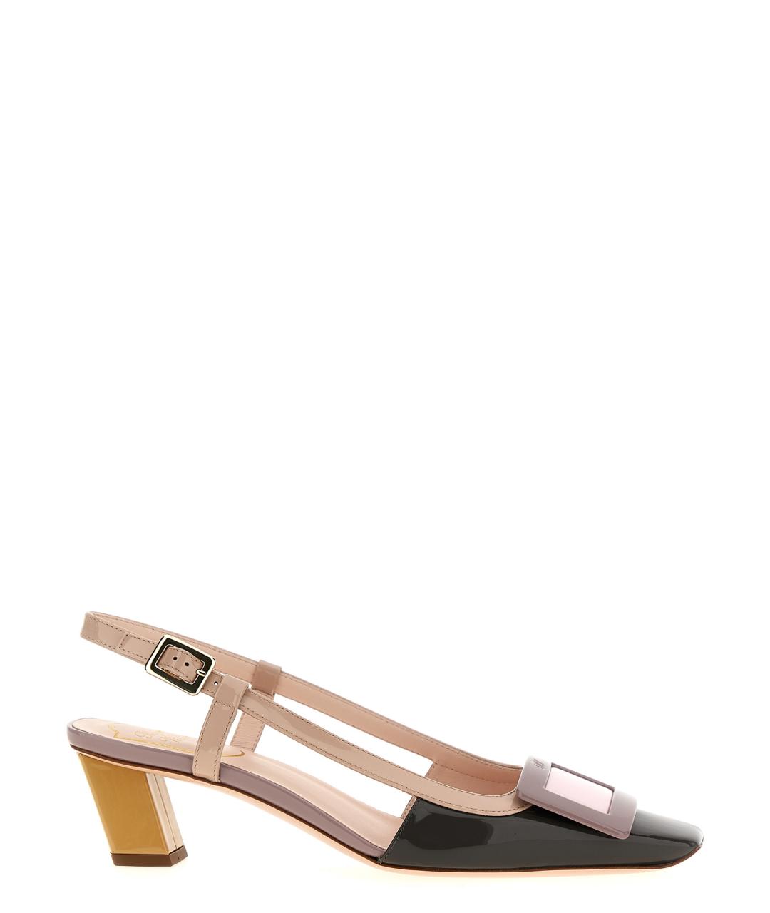 ROGER VIVIER Мульти кожаные туфли, фото 1