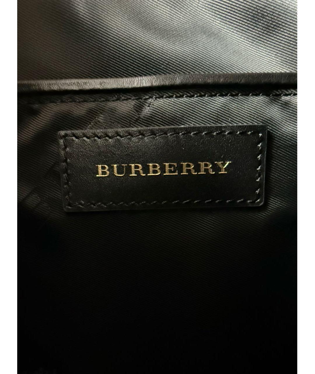 BURBERRY Черный тканевый рюкзак, фото 7
