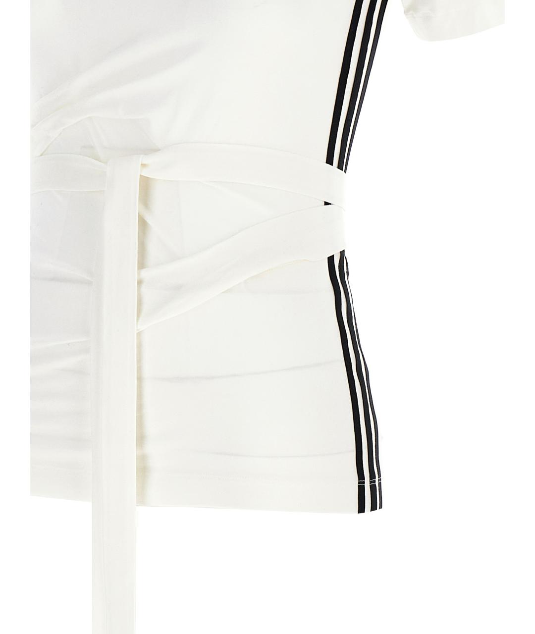 Y-3 Белая хлопковая футболка, фото 5