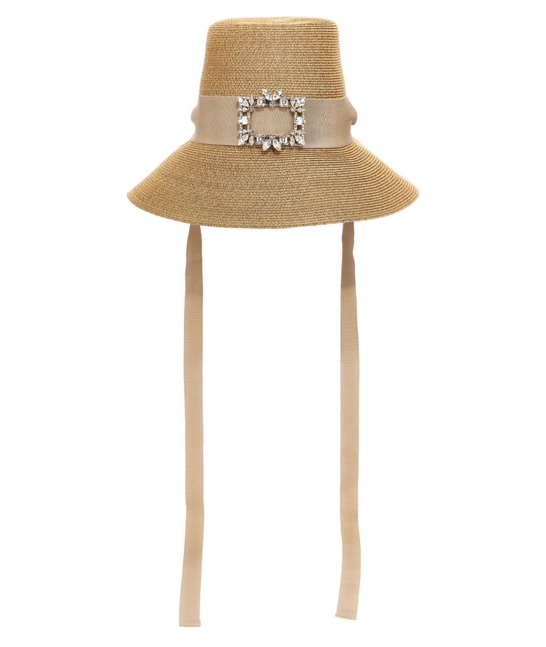 ROGER VIVIER Бежевая шляпа, фото 1