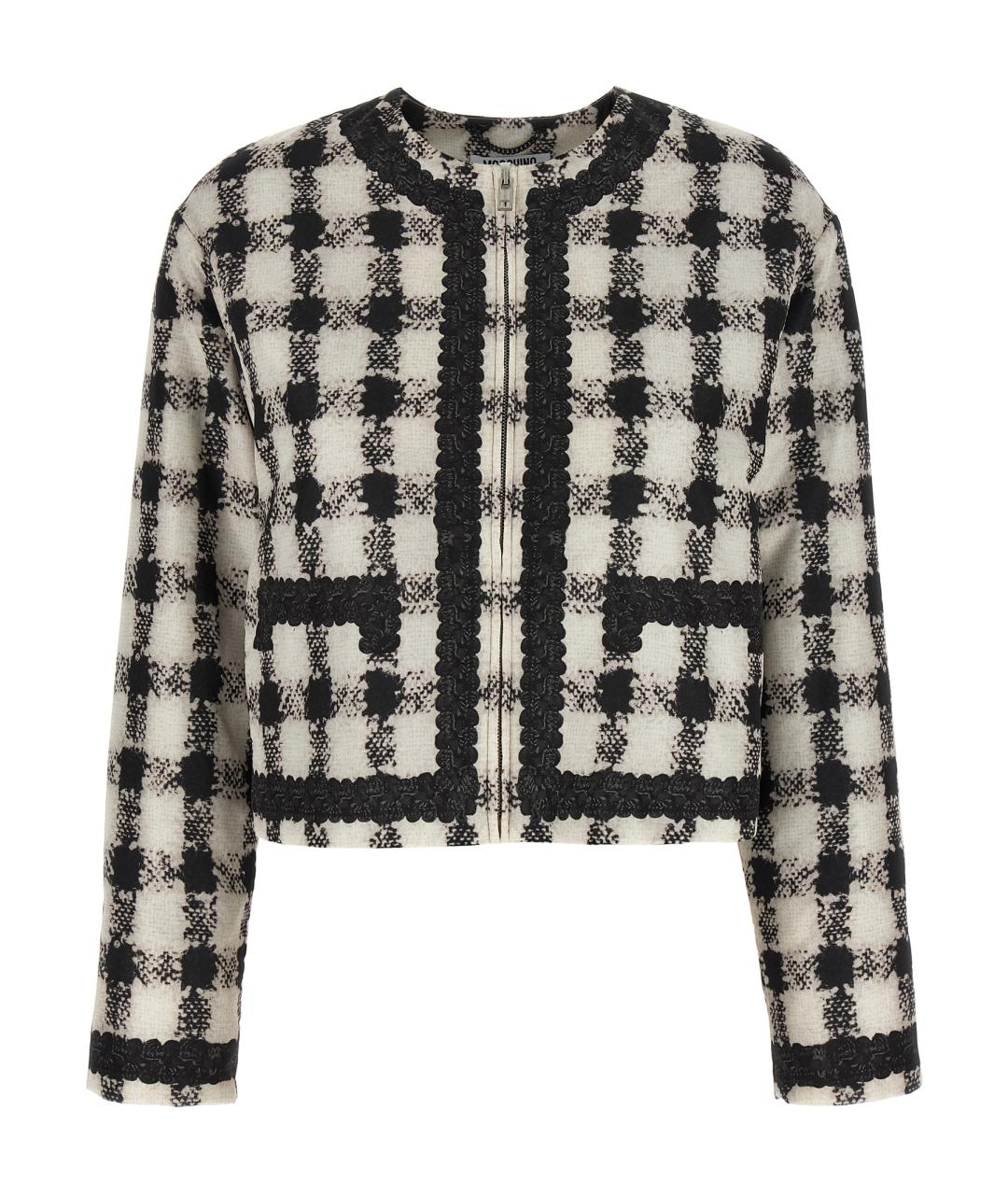 MOSCHINO Мульти полиэстеровая куртка, фото 1