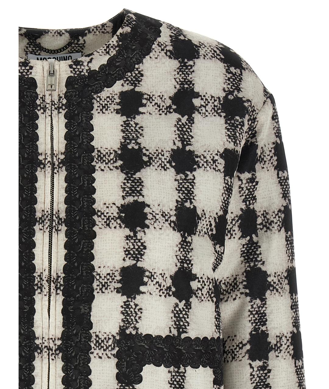 MOSCHINO Мульти полиэстеровая куртка, фото 3