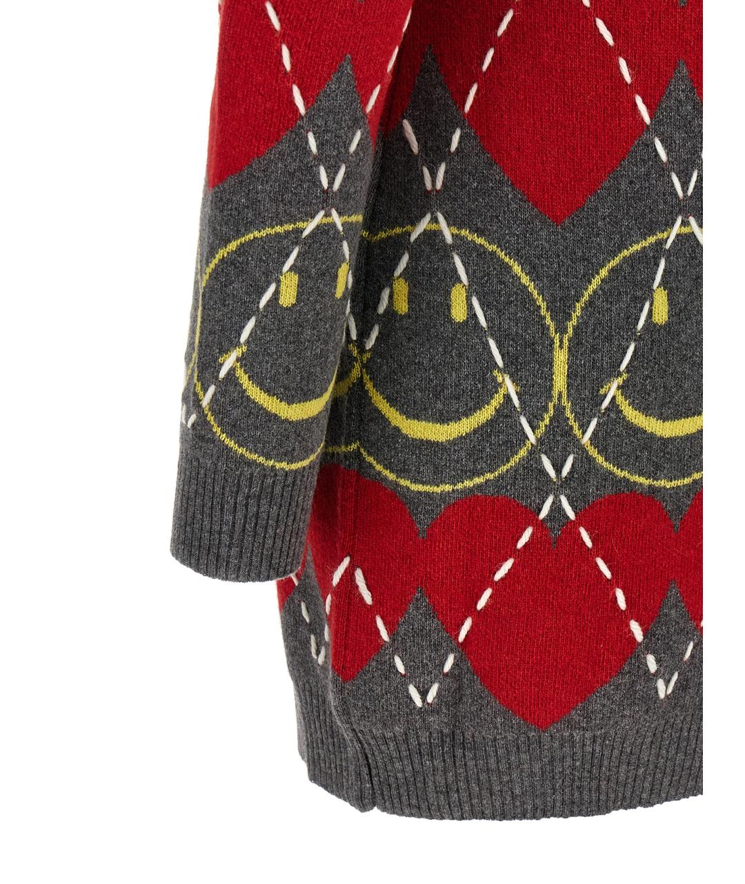 MOSCHINO Мульти шерстяное платье, фото 4