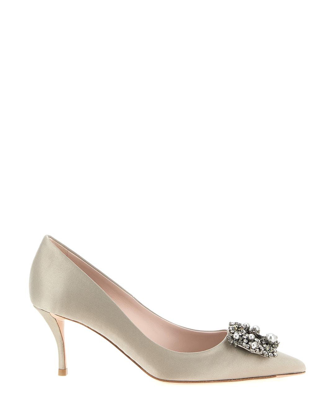 ROGER VIVIER Мульти текстильные туфли, фото 1