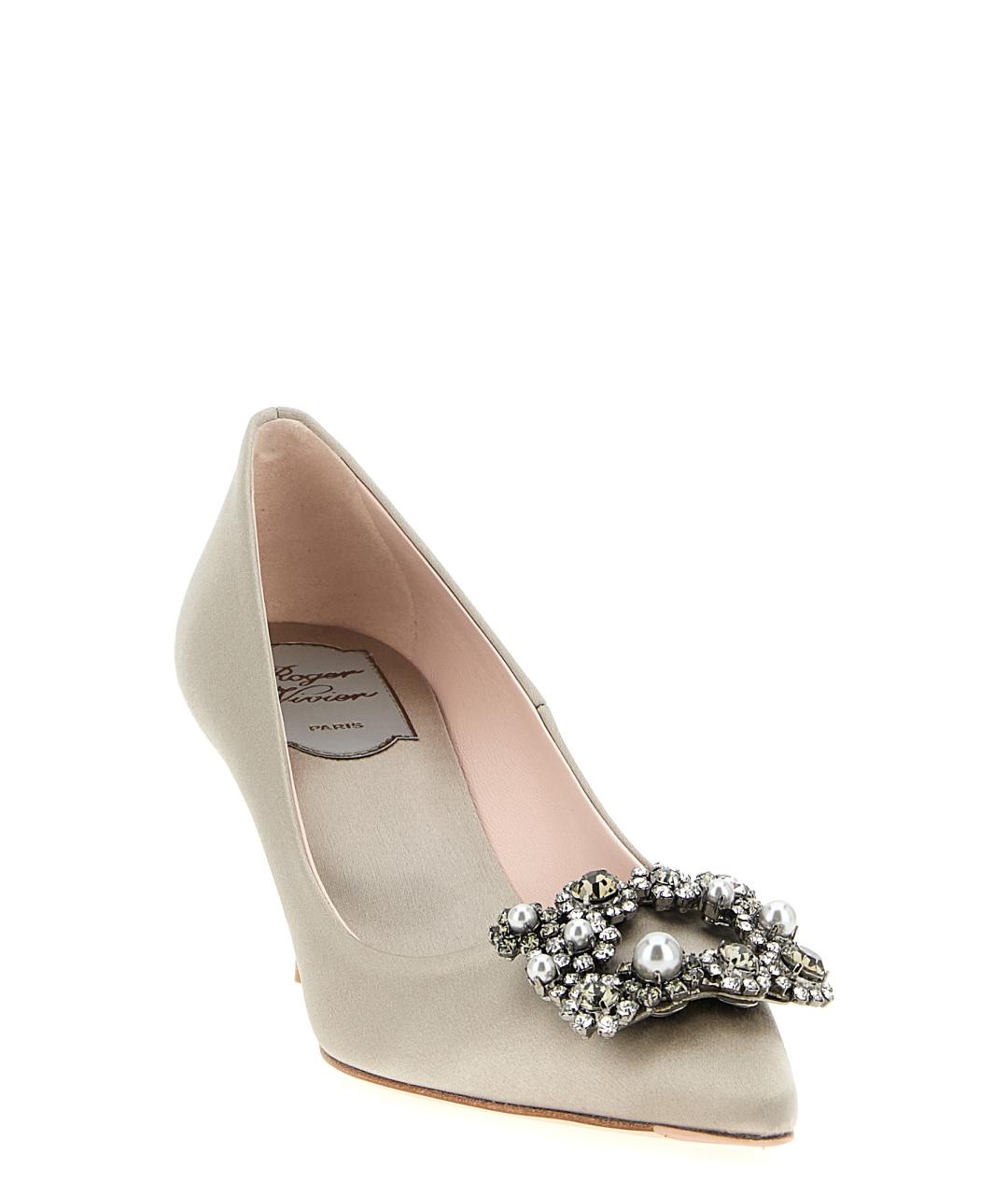 ROGER VIVIER Мульти текстильные туфли, фото 2