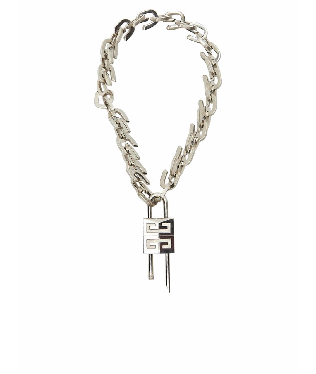 GIVENCHY Серебряная металлическая цепочка/подвеска, фото 1