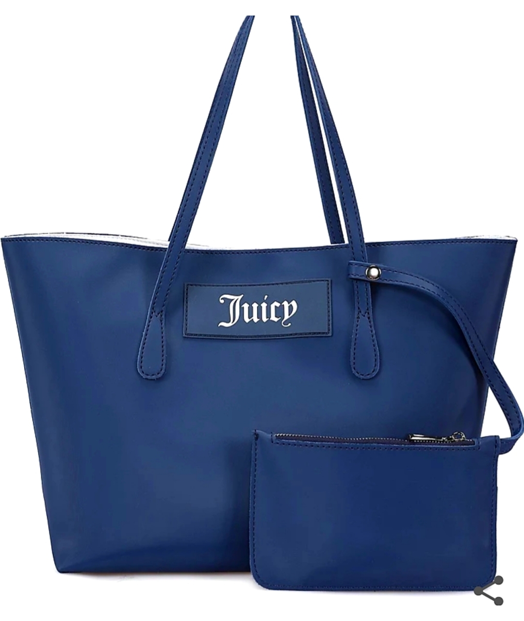 JUICY COUTURE Темно-синяя сумка тоут, фото 2
