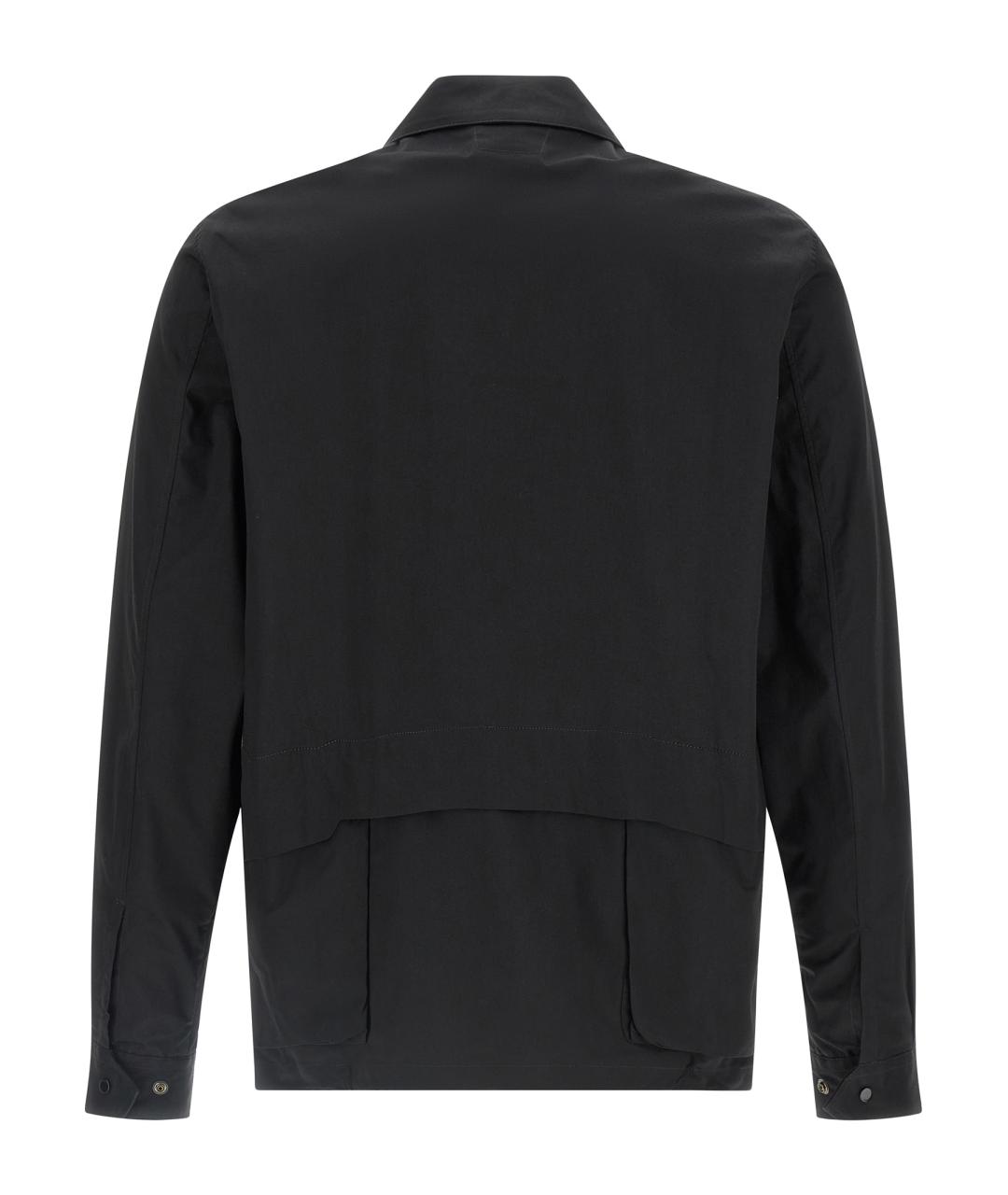 CP COMPANY Черная хлопковая куртка, фото 2