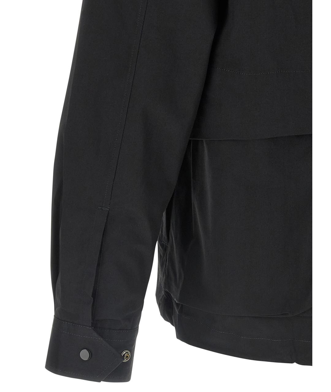 CP COMPANY Черная хлопковая куртка, фото 4