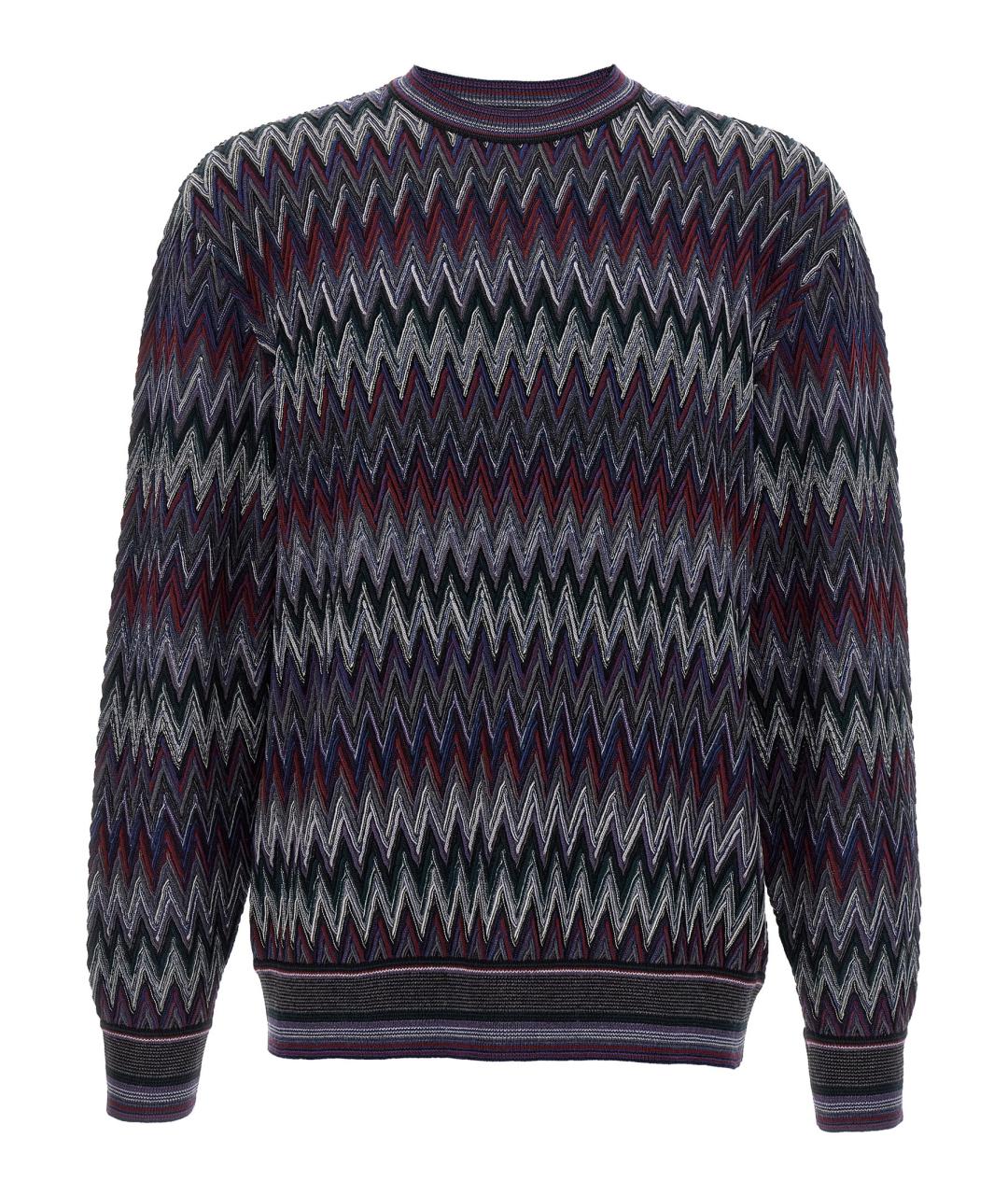 MISSONI Мульти шерстяной джемпер / свитер, фото 1