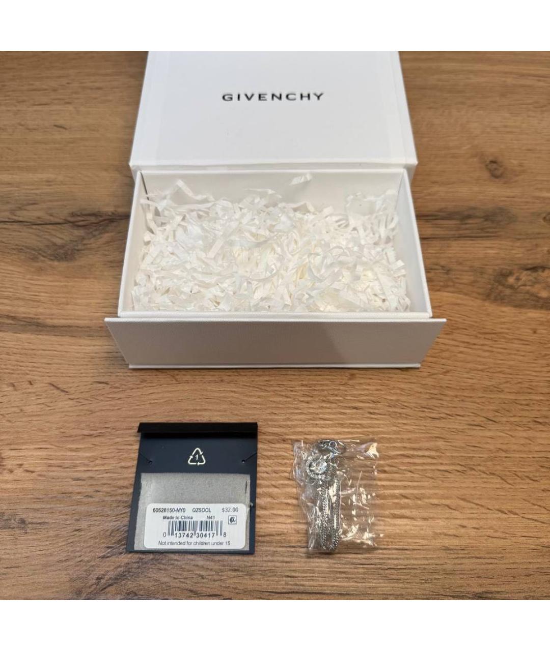 GIVENCHY Серебряная металлическая подвеска, фото 2