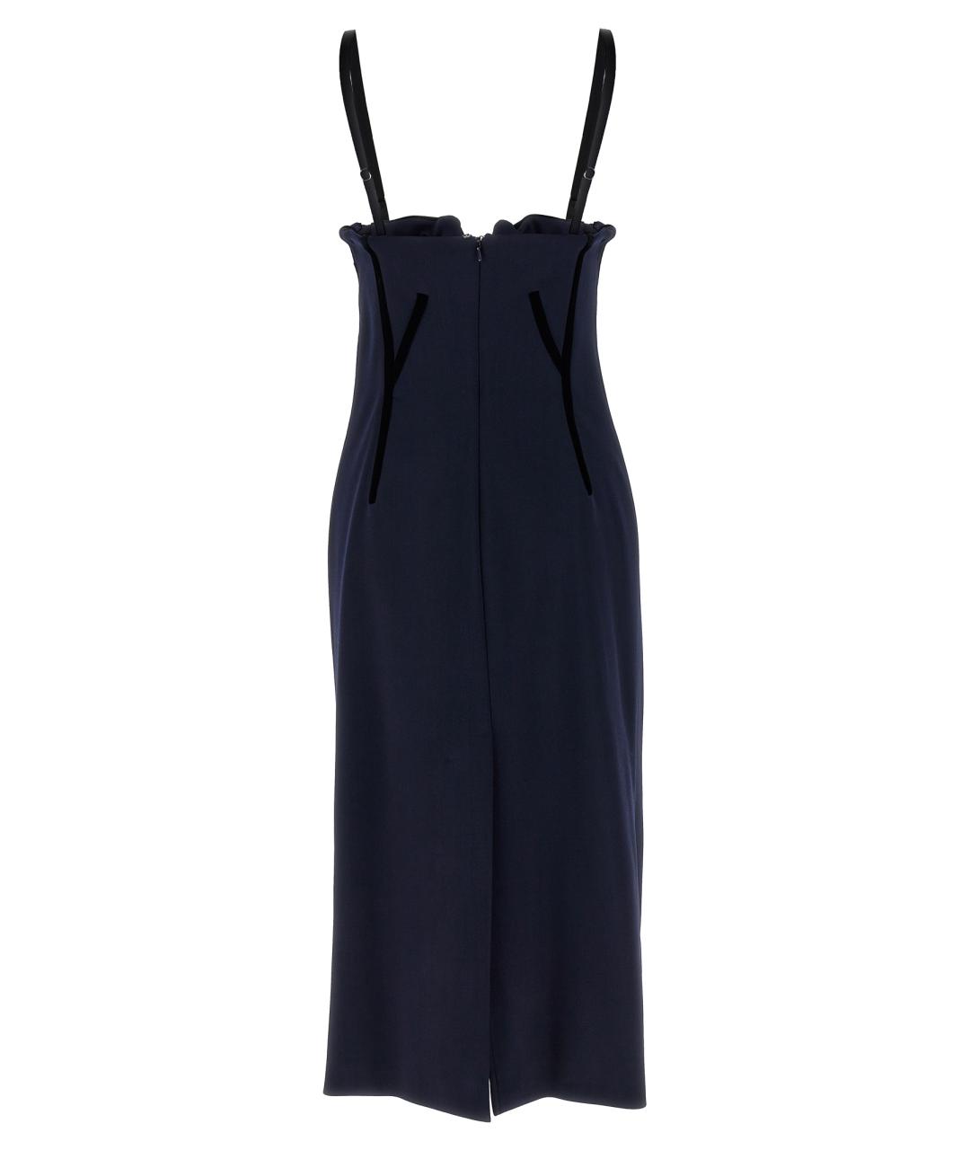 SPORTMAX Синее платье, фото 2