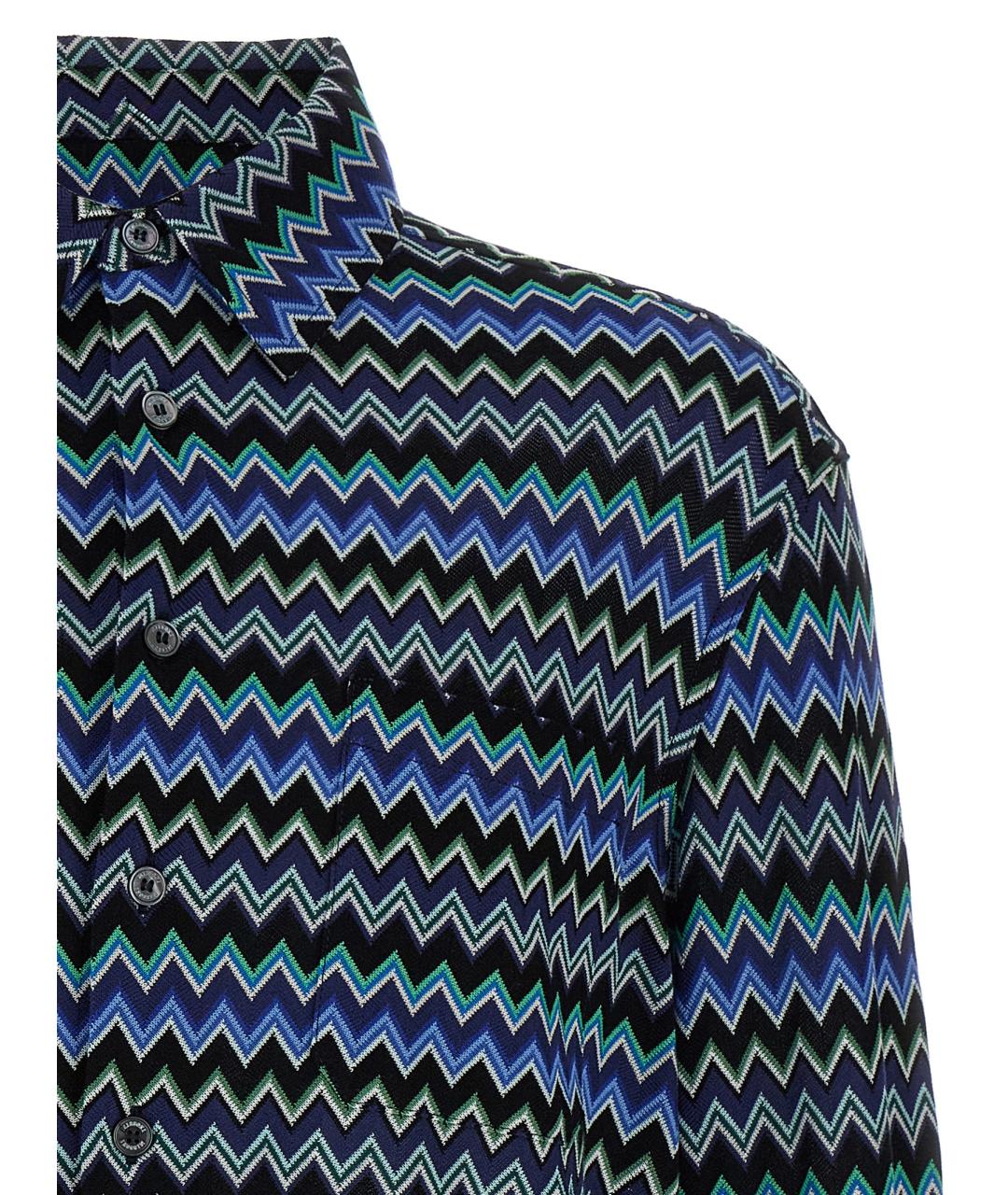 MISSONI Мульти хлопковая кэжуал рубашка, фото 3