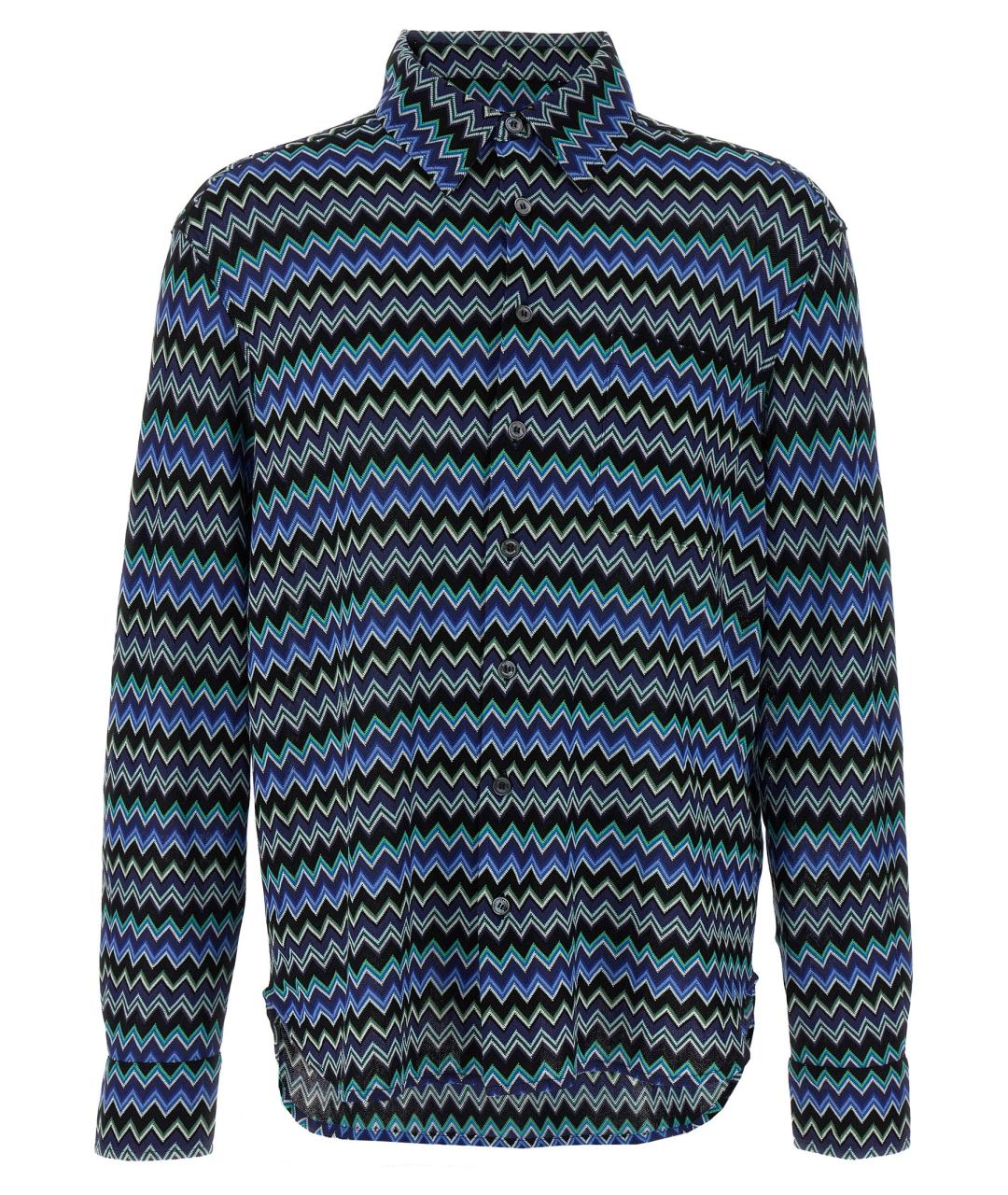 MISSONI Мульти хлопковая кэжуал рубашка, фото 1