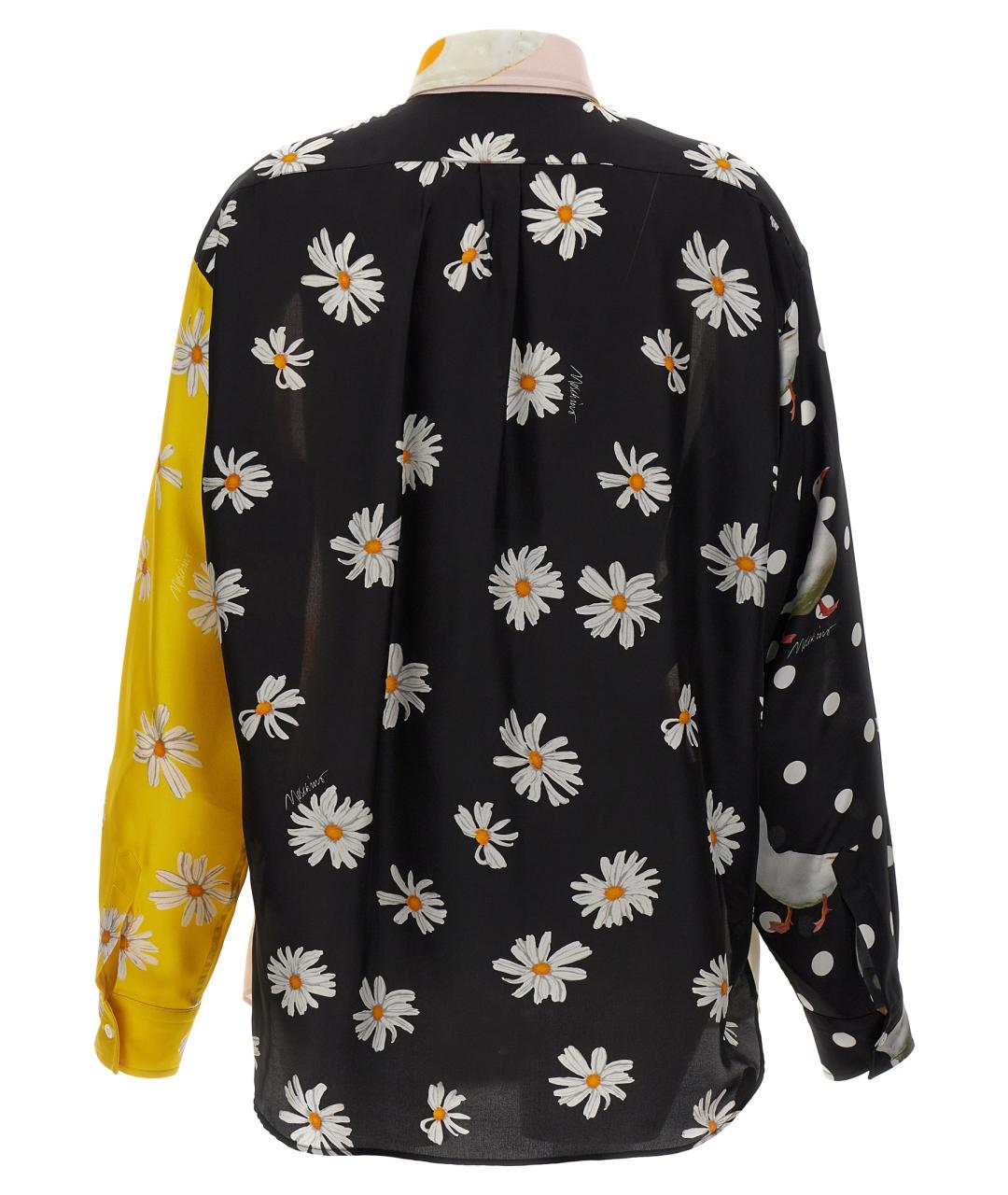 MOSCHINO Мульти шелковая рубашка, фото 2