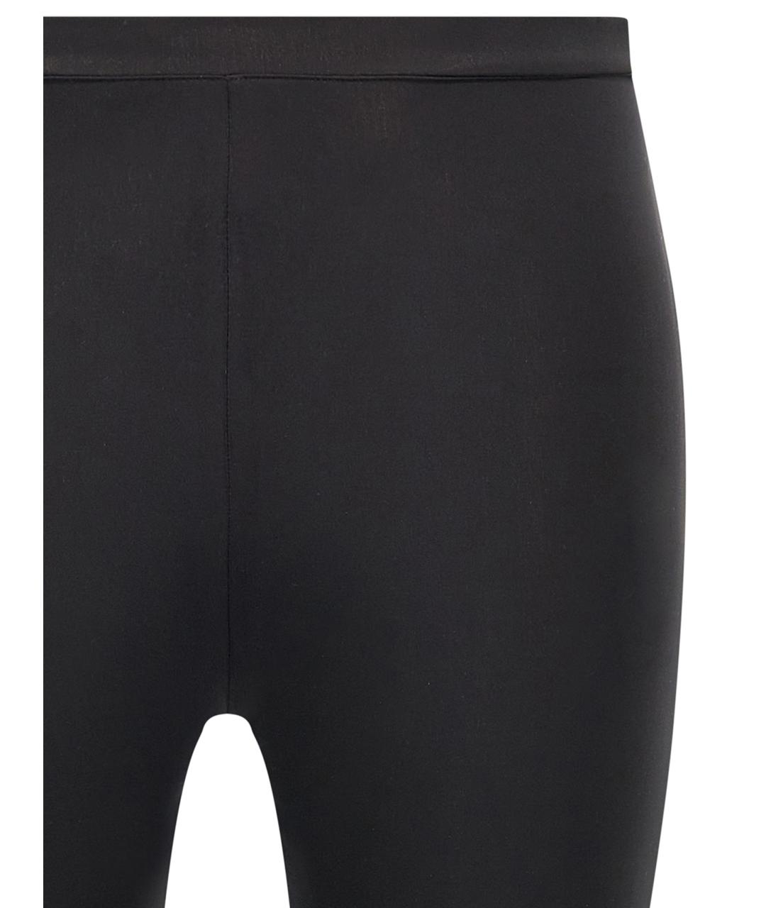COURREGES Черные полиамидовые леггинсы и велосипедки, фото 3