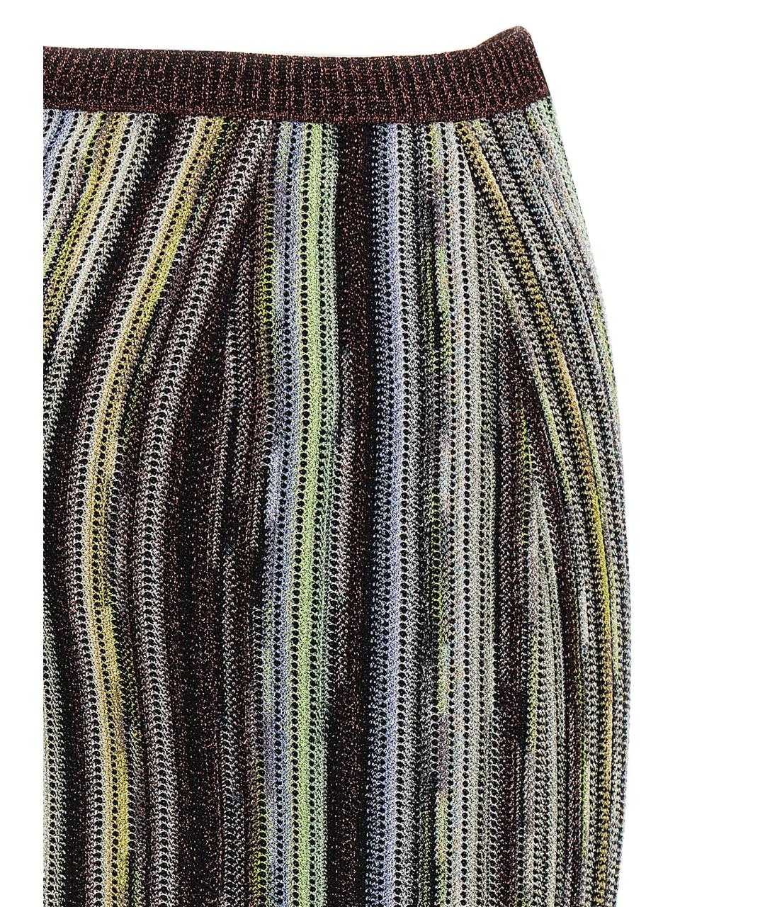 MISSONI Мульти вискозная юбка мини, фото 4