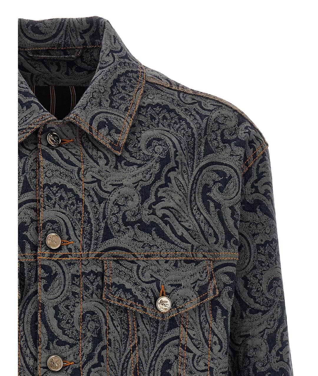 ETRO Мульти хлопковая куртка, фото 3