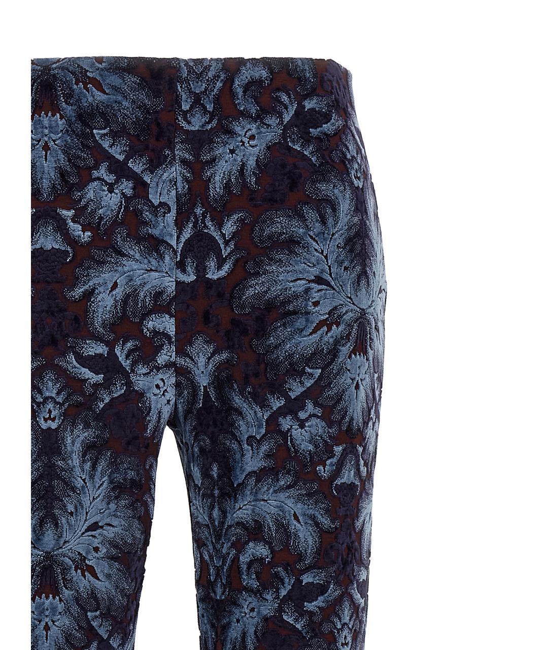 ETRO Мульти вискозные прямые брюки, фото 3