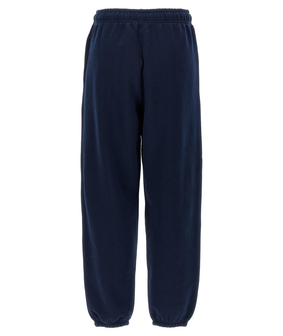 POLO RALPH LAUREN Синие хлопковые прямые брюки, фото 2