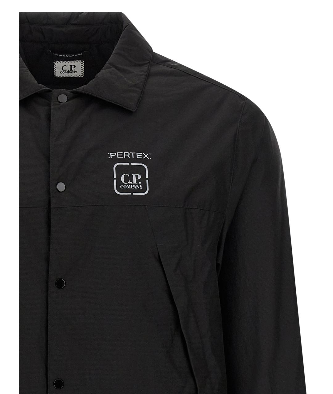 CP COMPANY Черная полиамидовая куртка, фото 3