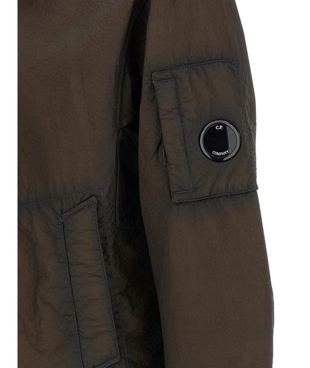 CP COMPANY Хаки полиамидовая куртка, фото 4