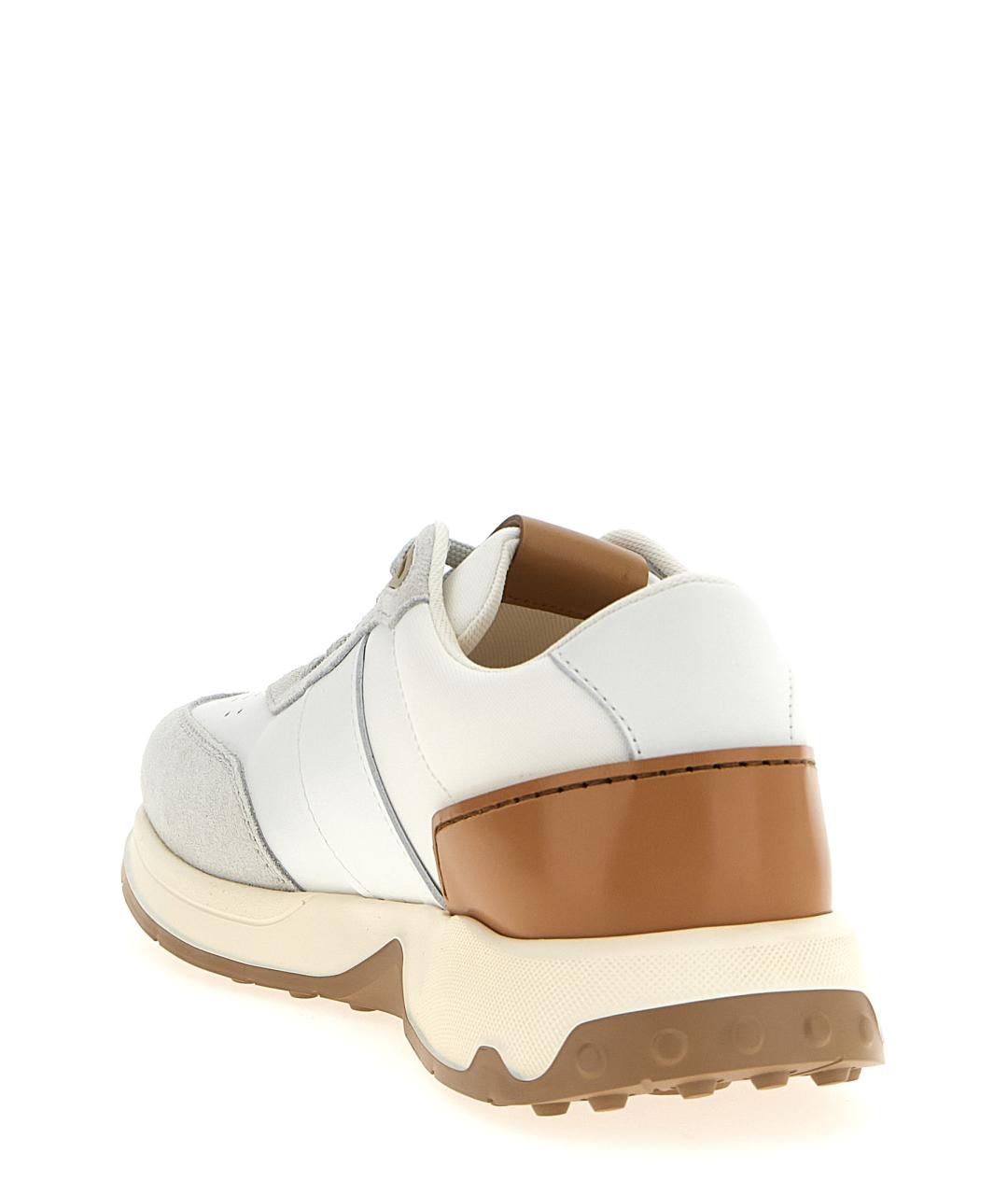 TOD'S Мульти кожаные низкие кроссовки / кеды, фото 3