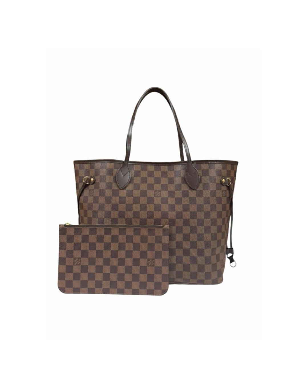 LOUIS VUITTON Коричневая сумка тоут, фото 1