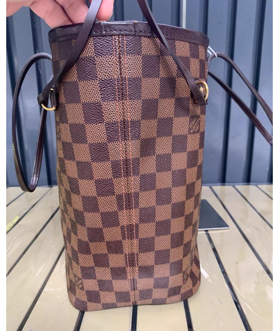 LOUIS VUITTON Коричневая сумка тоут, фото 4