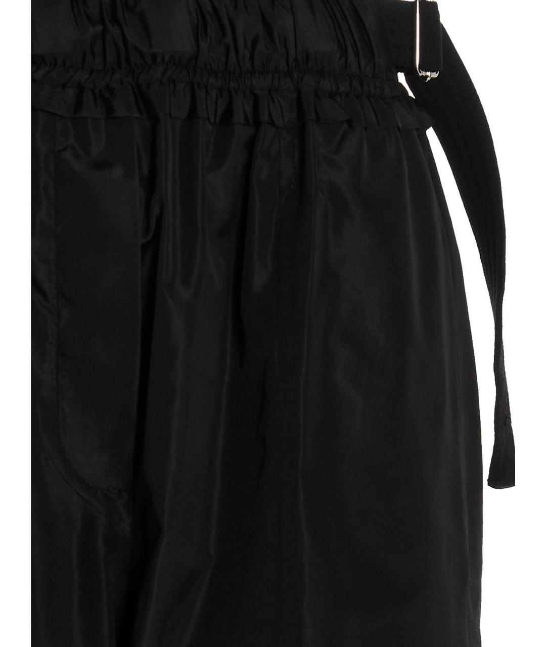 PROENZA SCHOULER Черные полиэстеровые прямые брюки, фото 3