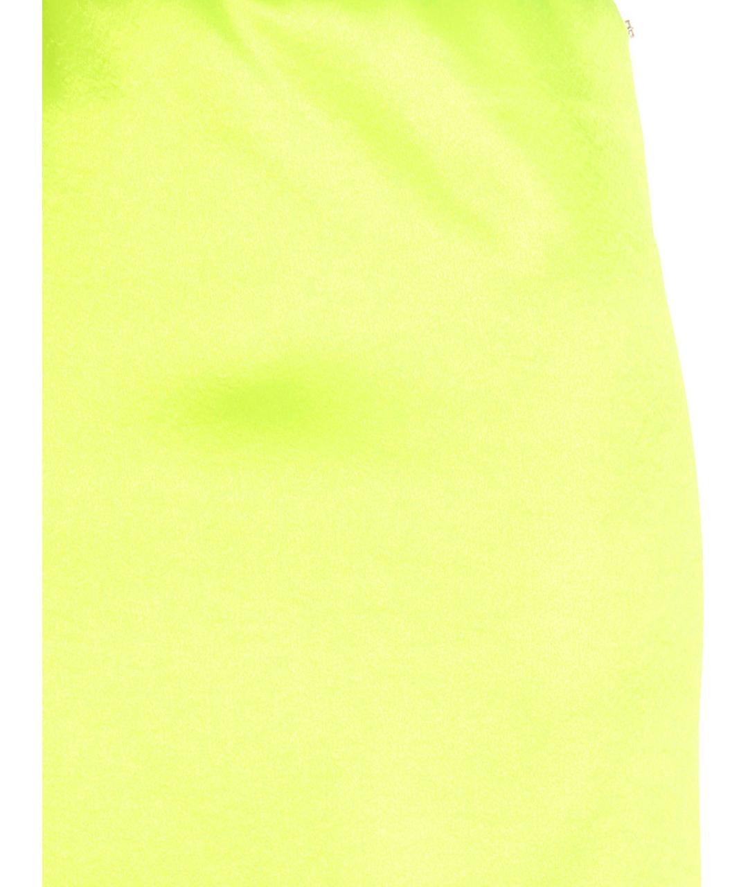 SPORTMAX Салатовая юбка миди, фото 3