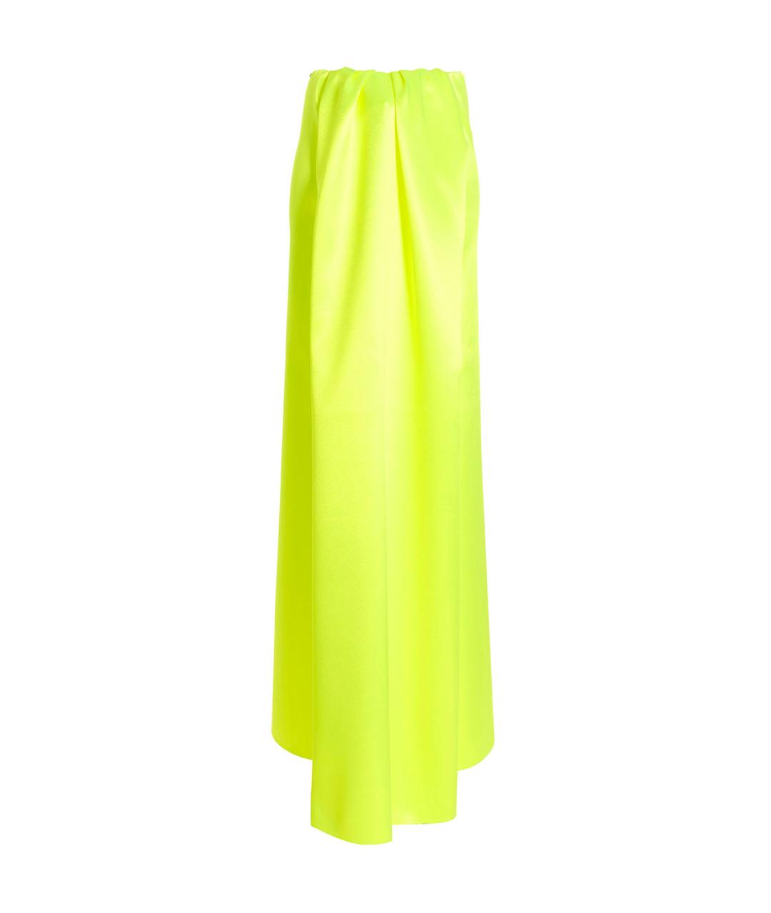 SPORTMAX Салатовая юбка миди, фото 2