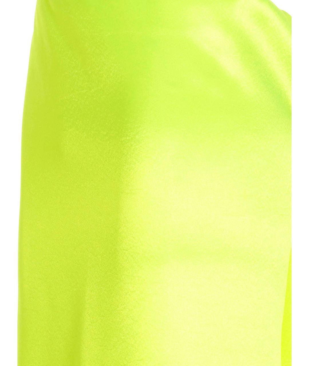 SPORTMAX Салатовая юбка миди, фото 4