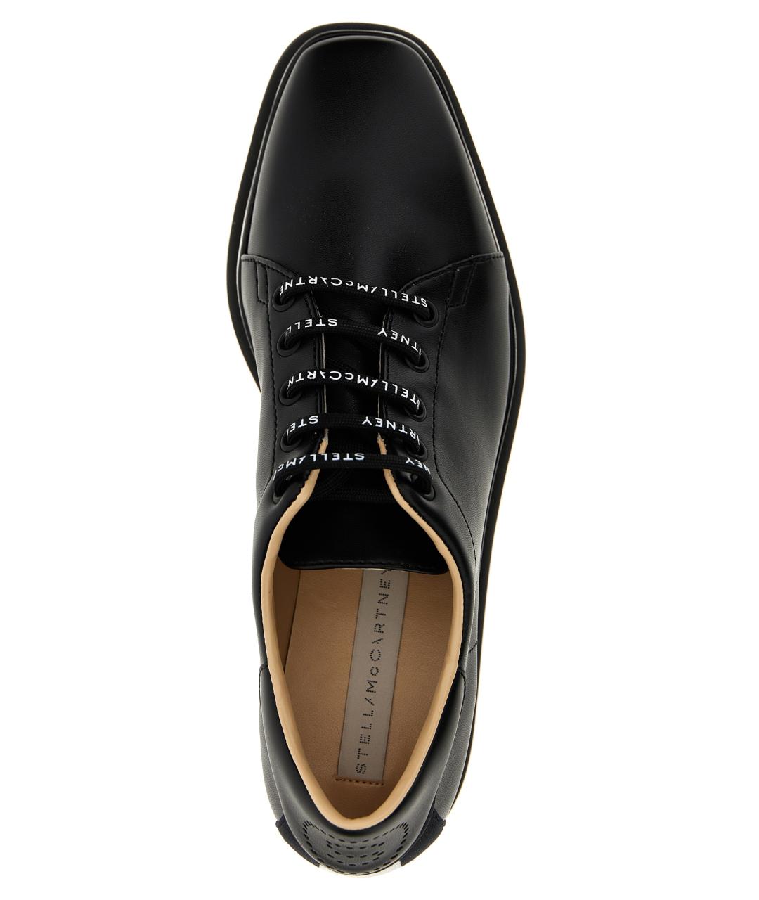 STELLA MCCARTNEY Черные ботинки из искусственной кожи, фото 3