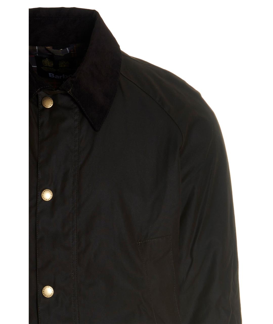 BARBOUR Коричневая хлопковая куртка, фото 3