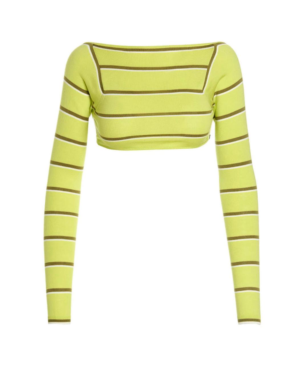 EMILIO PUCCI Зеленый шерстяной джемпер / свитер, фото 1