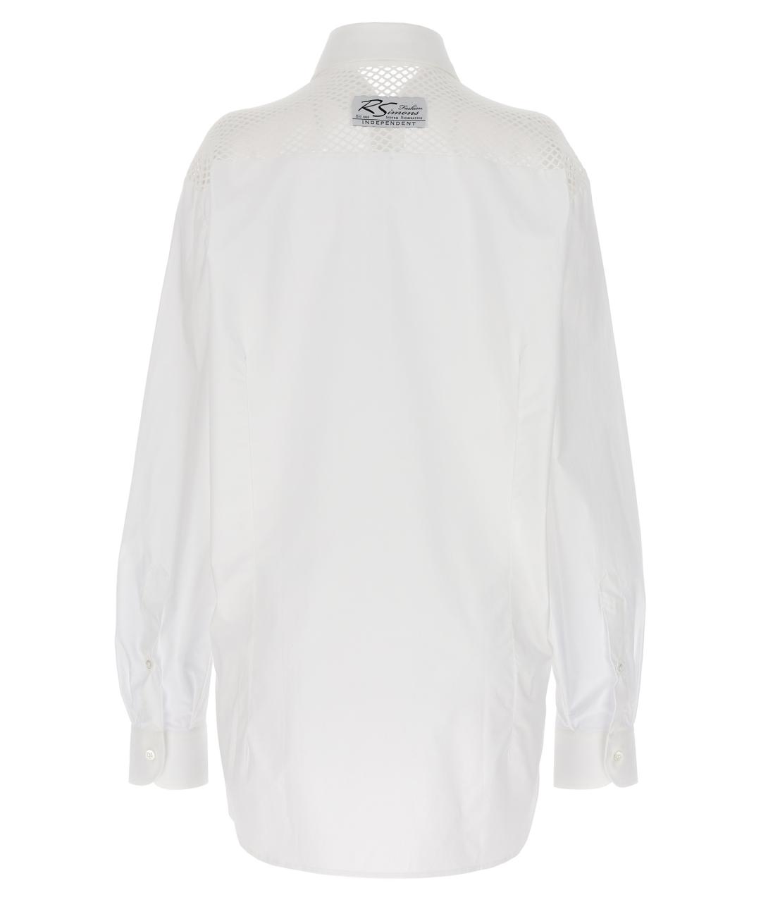 RAF SIMONS Белая хлопковая рубашка, фото 2