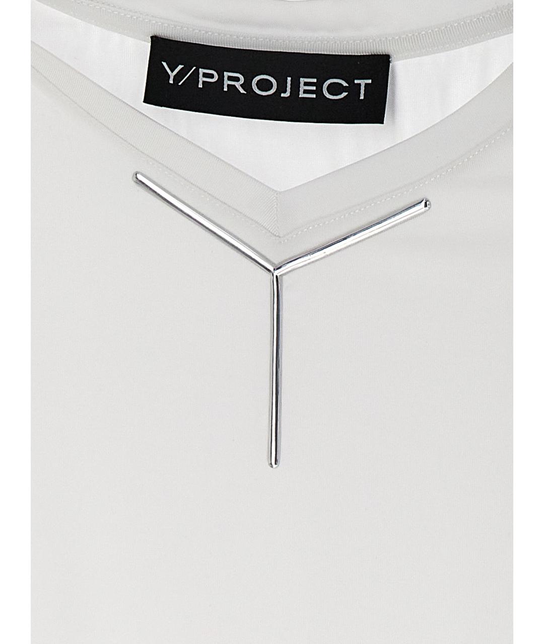Y/PROJECT Белая футболка, фото 4