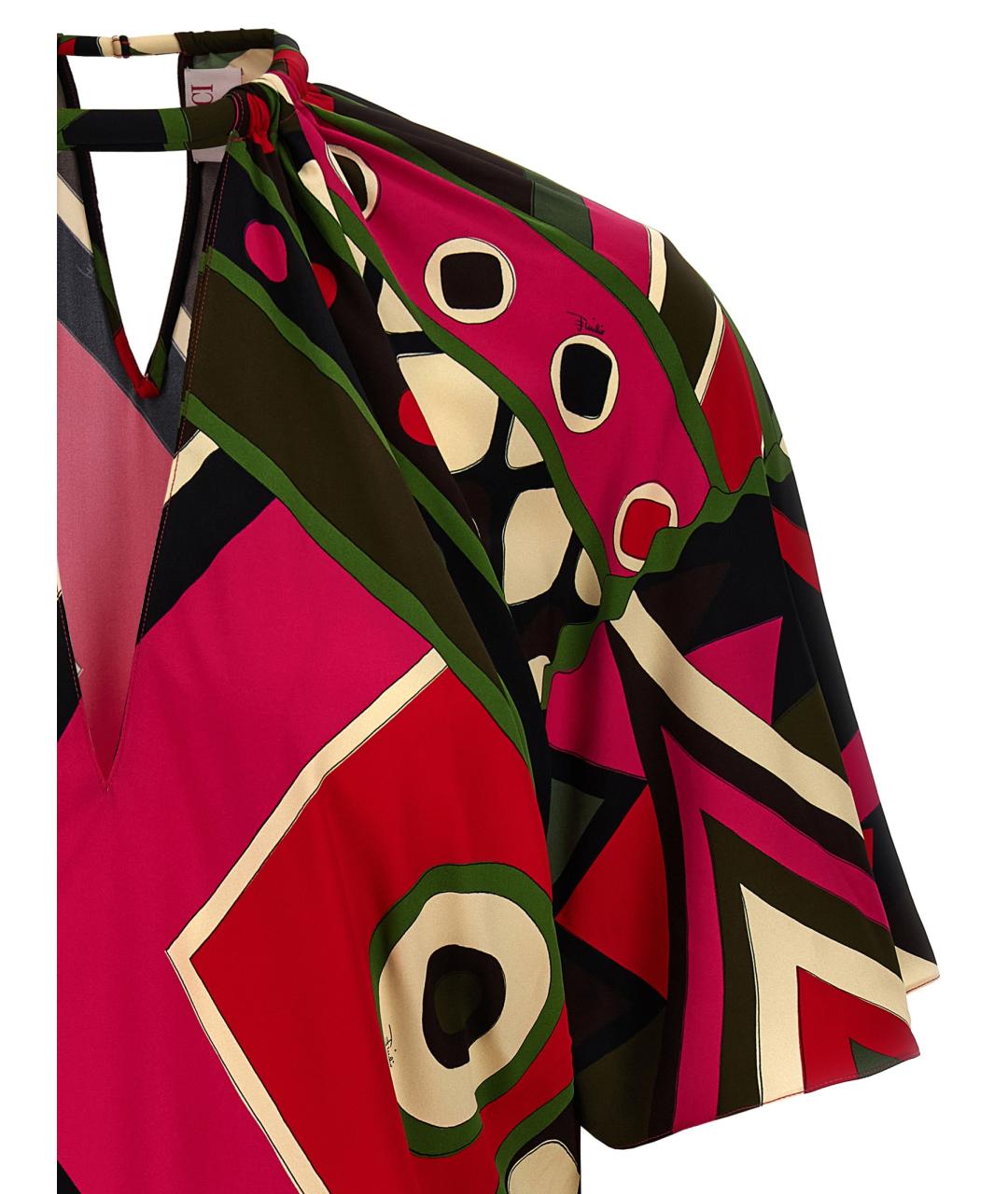 EMILIO PUCCI Мульти вискозная блузы, фото 3