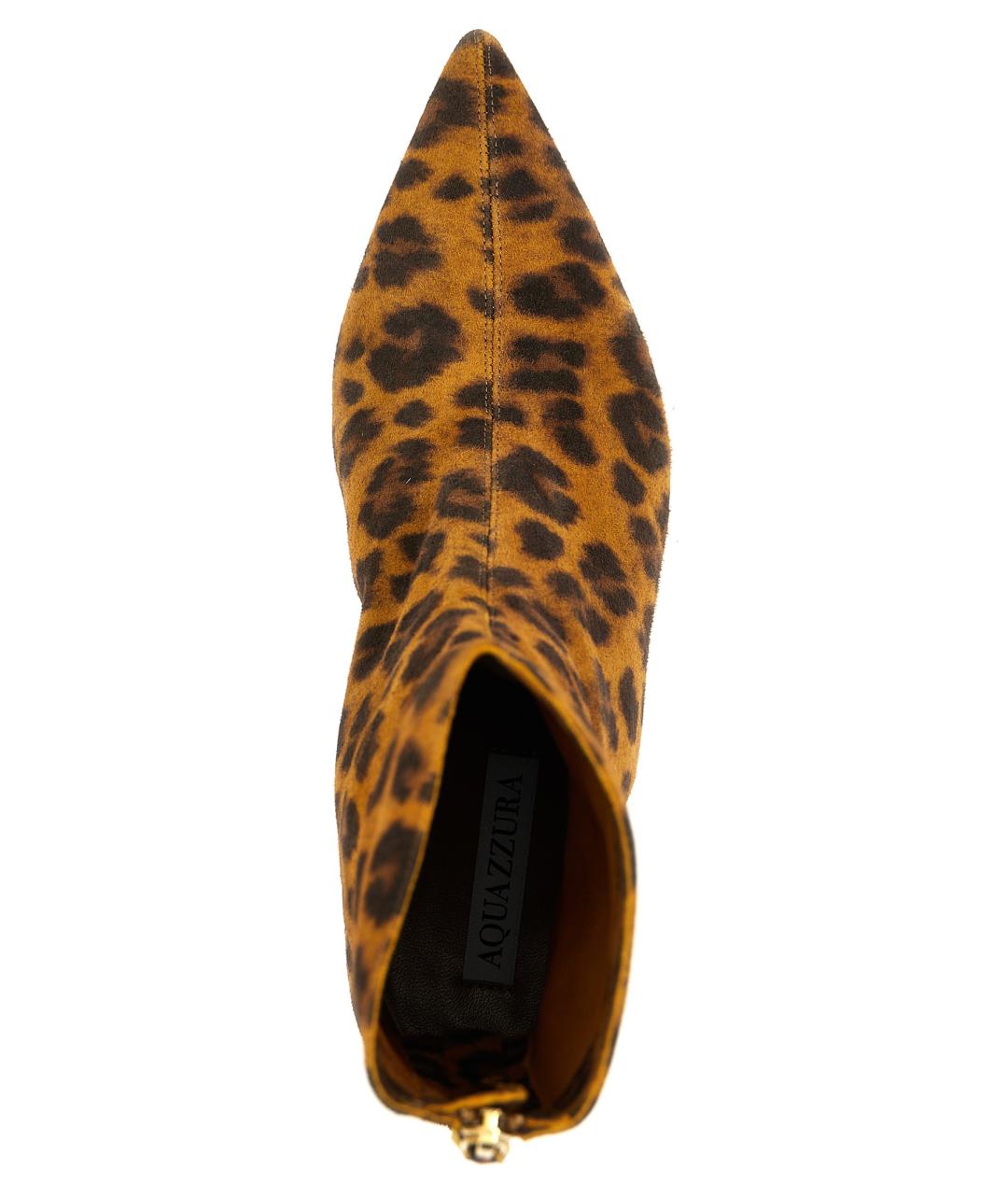 AQUAZZURA Мульти замшевые ботильоны, фото 4