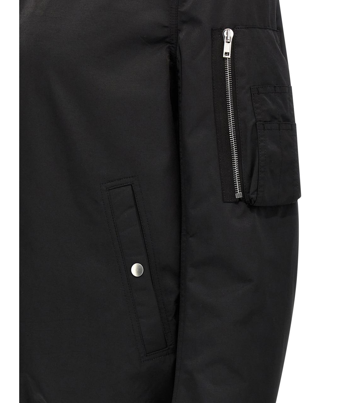 RICK OWENS DRKSHDW Черная полиамидовая куртка, фото 4