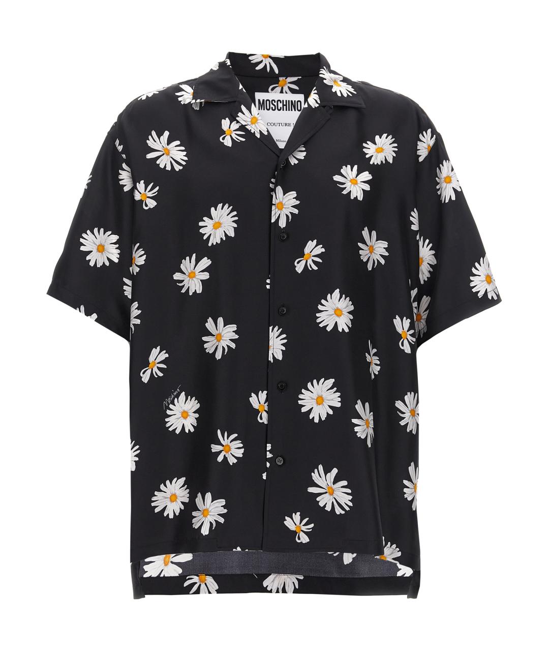 MOSCHINO Мульти шелковая кэжуал рубашка, фото 1