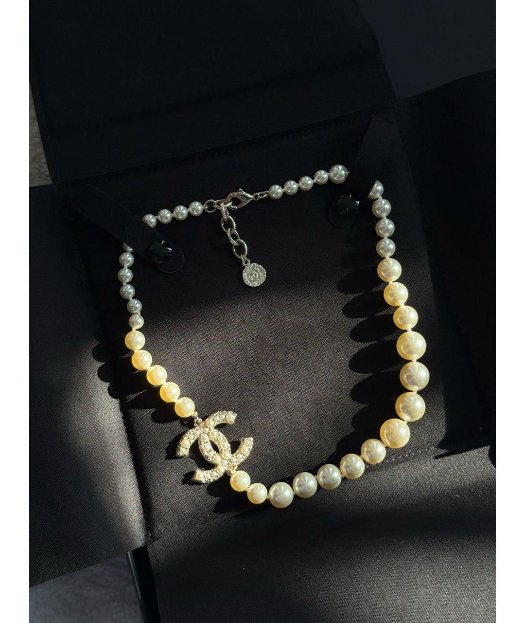 CHANEL Золотой чокер, фото 3