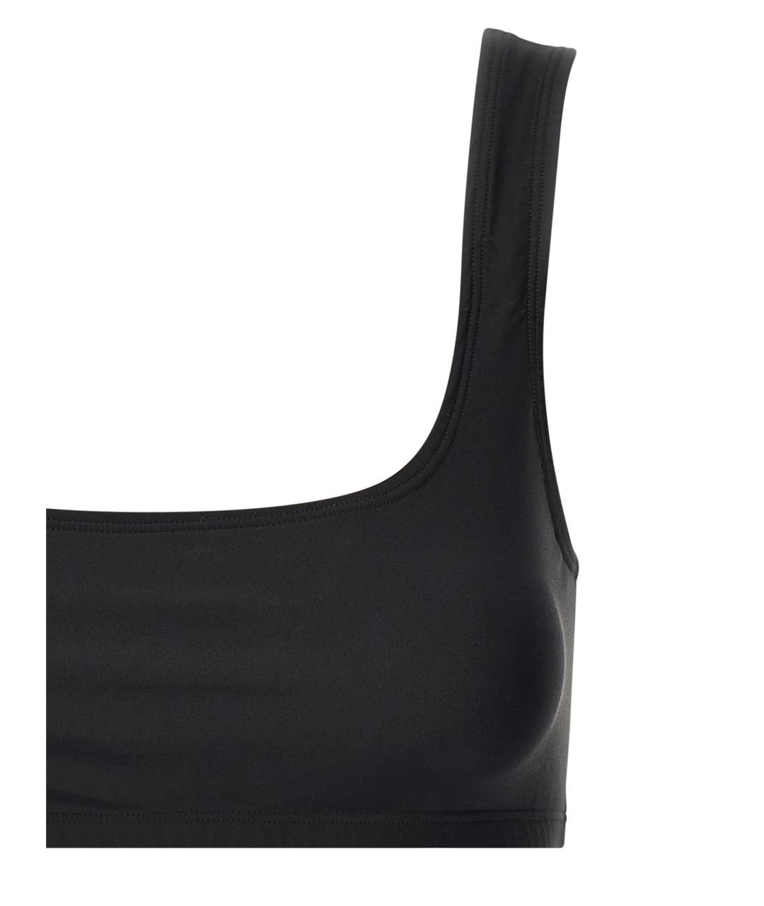 THE ANDAMANE Черная полиамидовая майка, фото 3