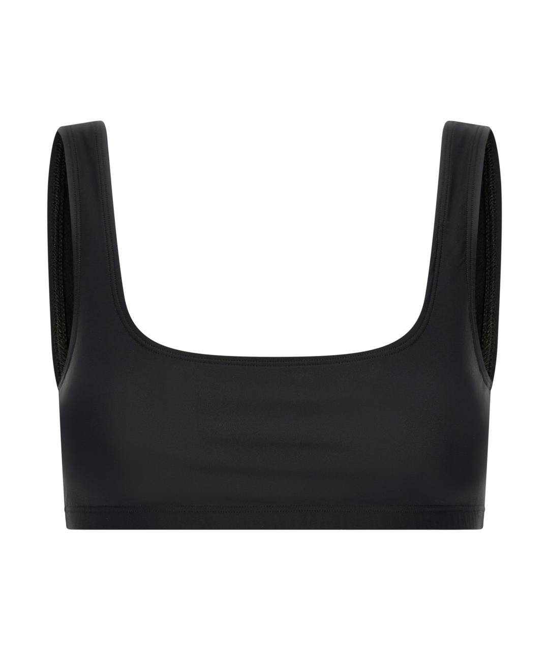 THE ANDAMANE Черная полиамидовая майка, фото 1